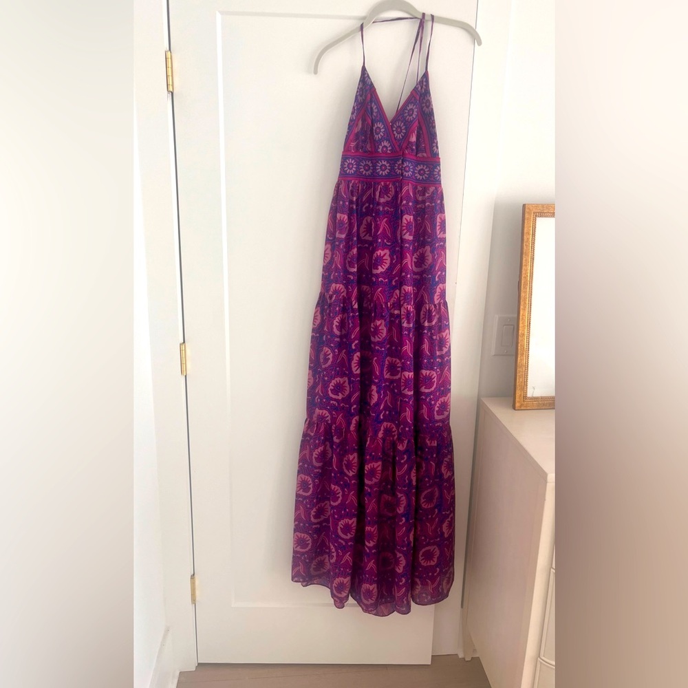 Silk Ba&ash maxi dress
